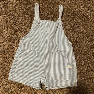 Zara baby toddler 3-4 years overall shorts
